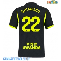Camisa de time de futebol Atletico Madrid Alejandro Grimaldo #22 Replicas 2º Equipamento 2026-27 Manga Curta